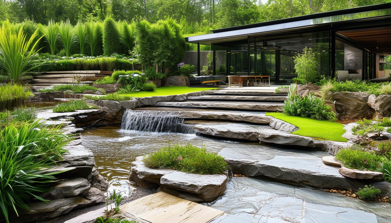 A stunning landscape designed using innovative ear